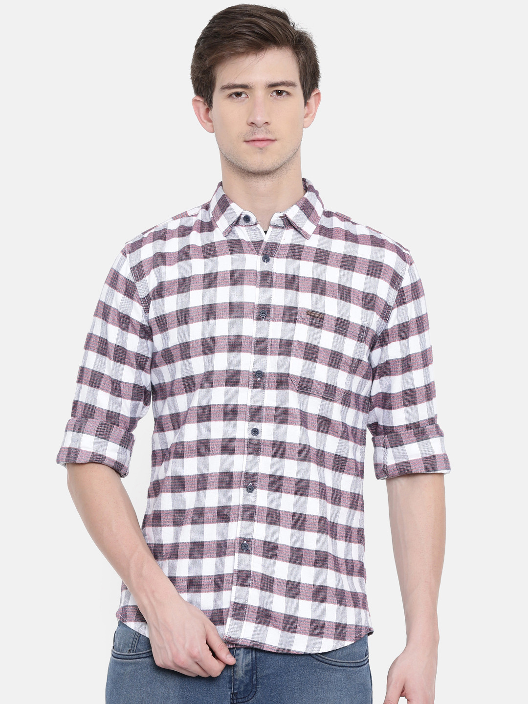 wrangler casual shirts