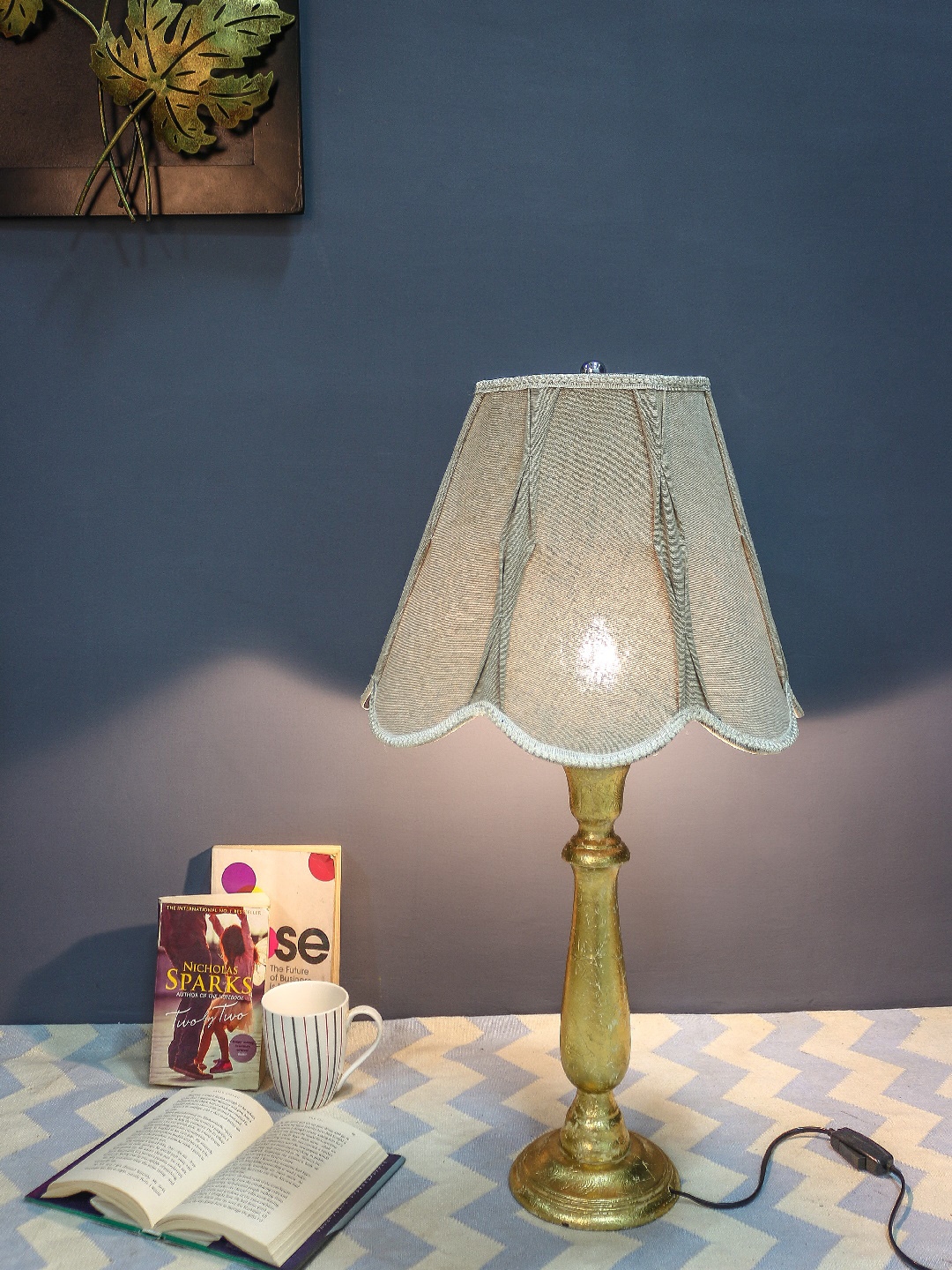 grated ginger table lamp