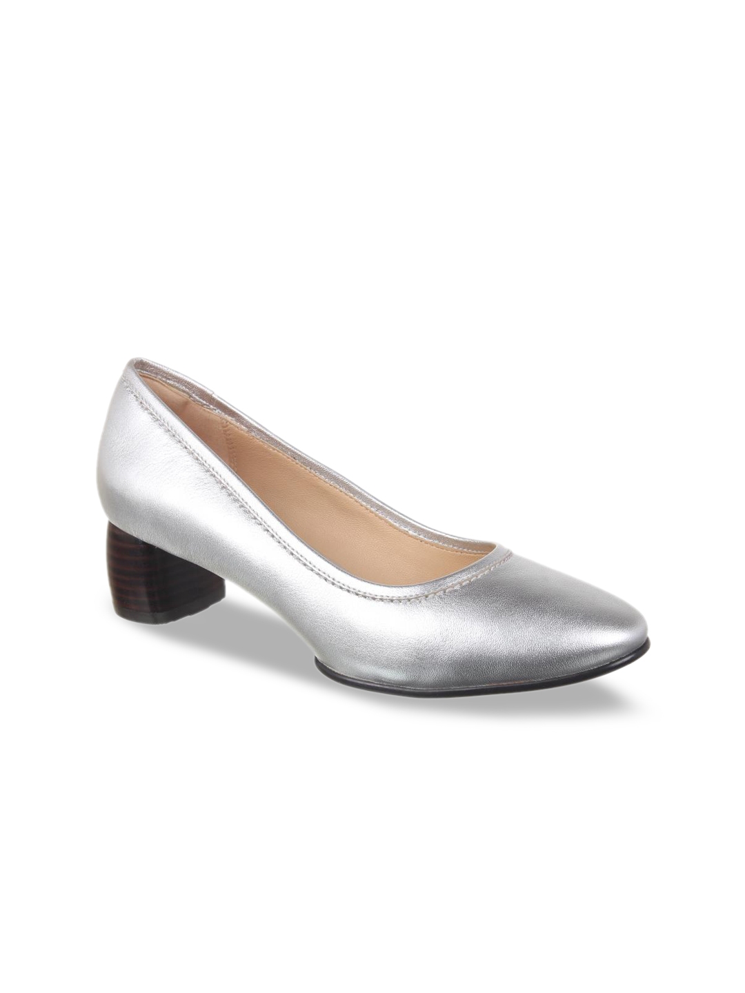 clarks silver court shoes