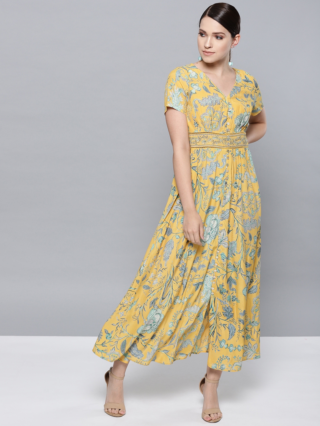 Ritu kumar yellow dress cheap