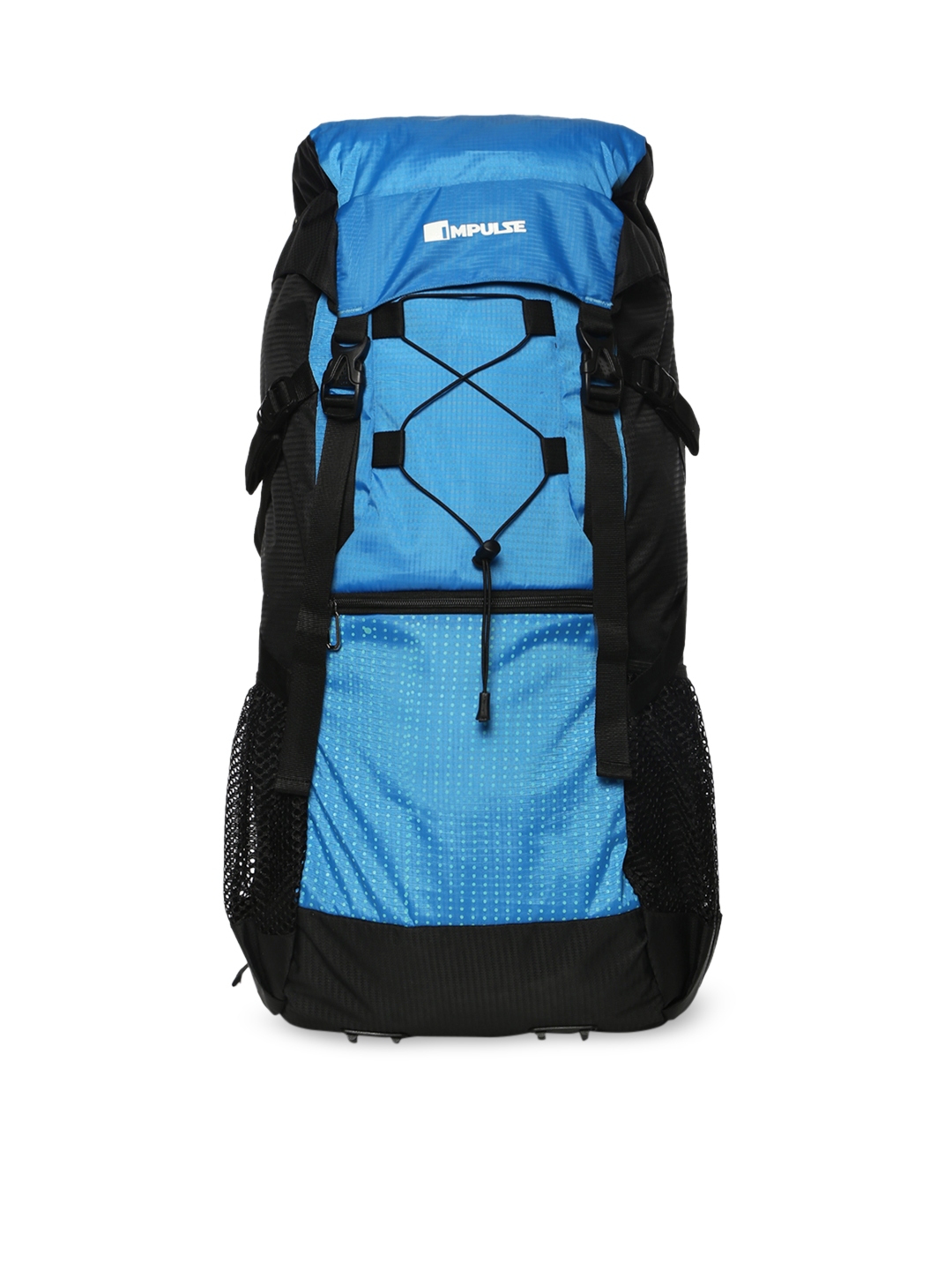 Impulse unisex blue shop 65 litres rucksack