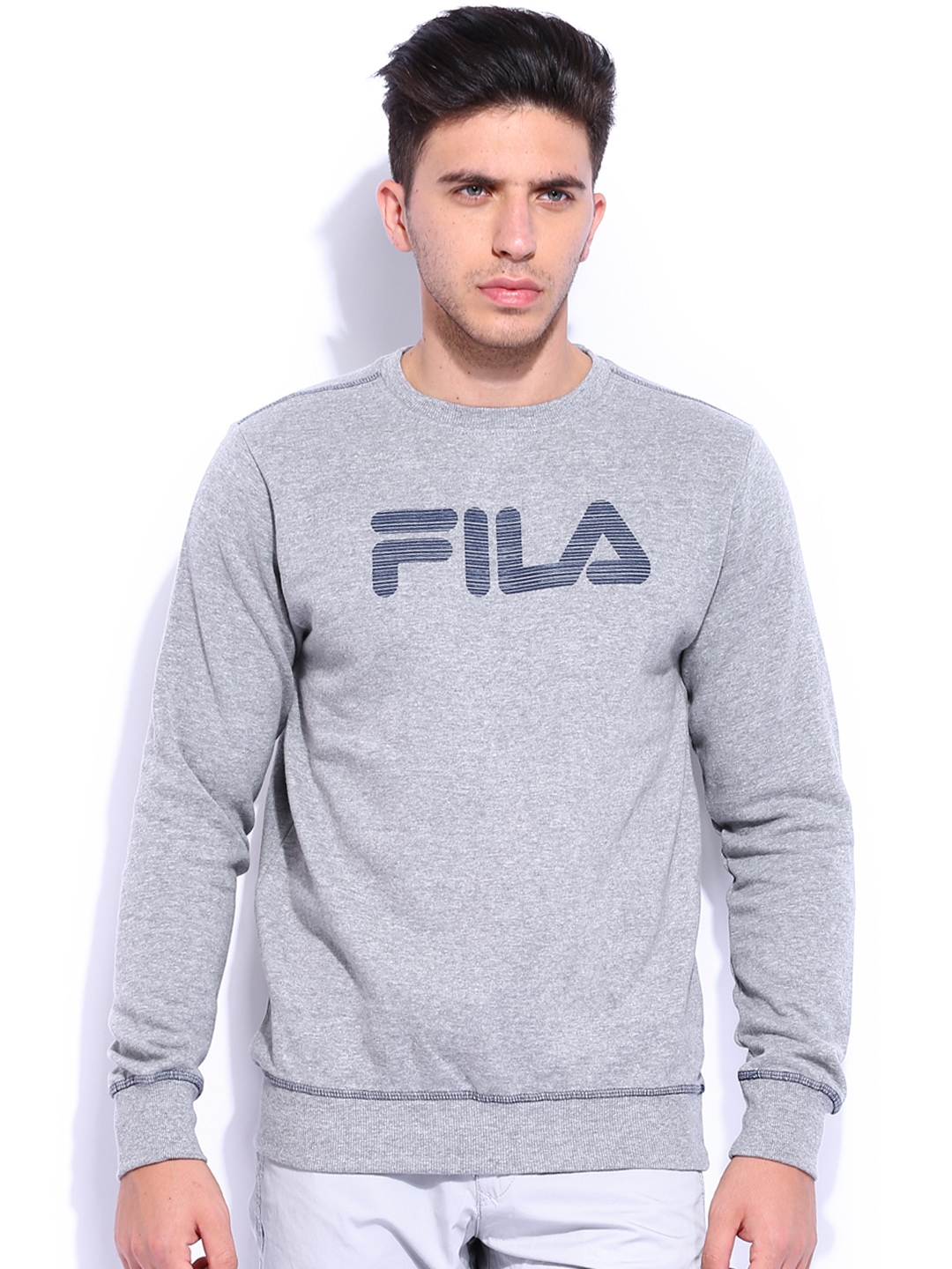 fila grey melange sweatshirt