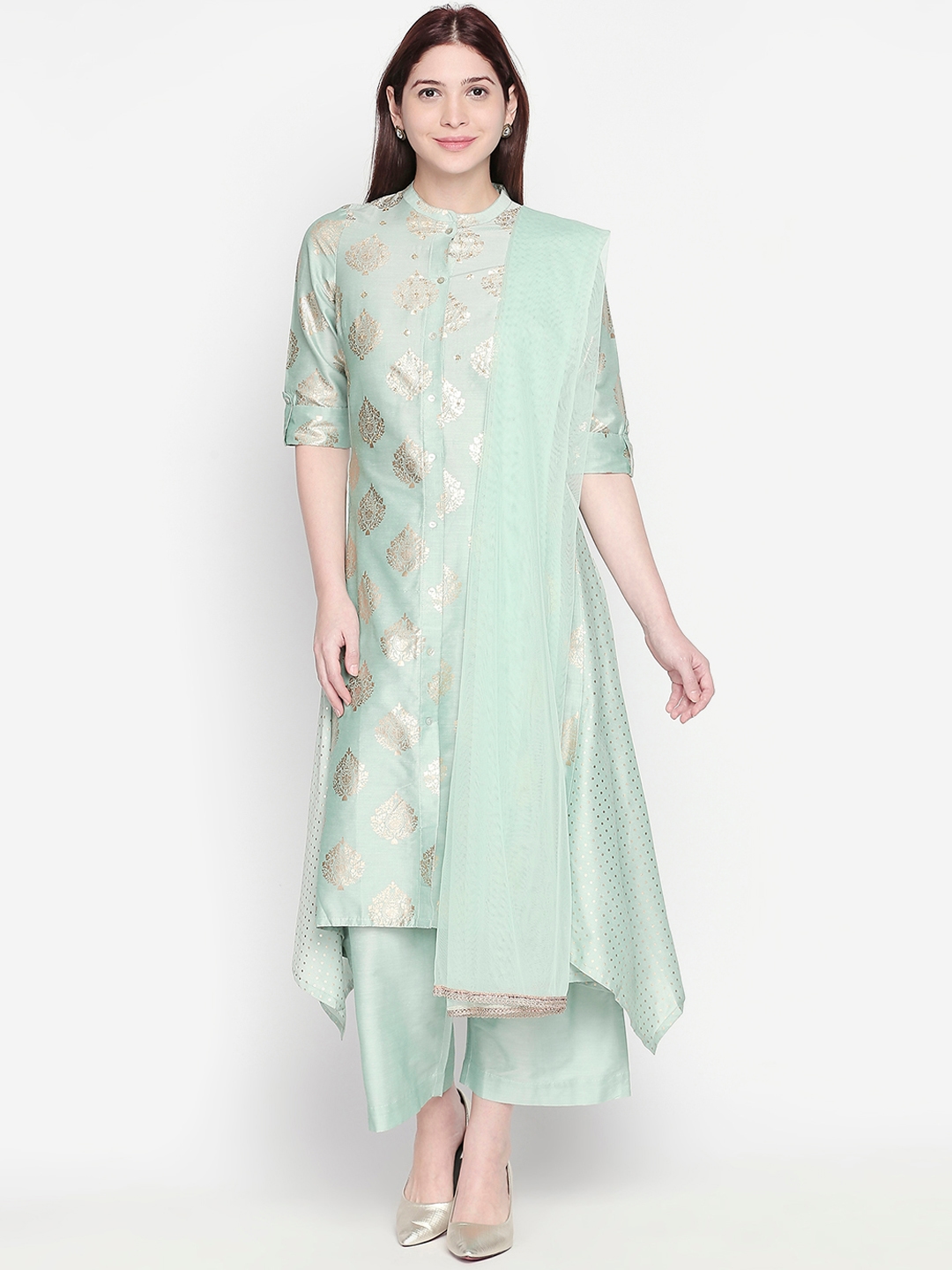 Latest Pantaloons Silk kurtas & Kurtis arrivals - Women - 2 products |  FASHIOLA.in