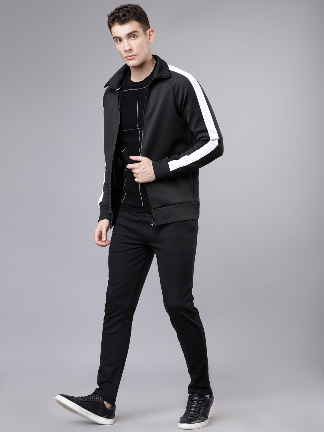 Buy Puma Black Cotton Slim Fit Track Pants for Mens Online  Tata CLiQ