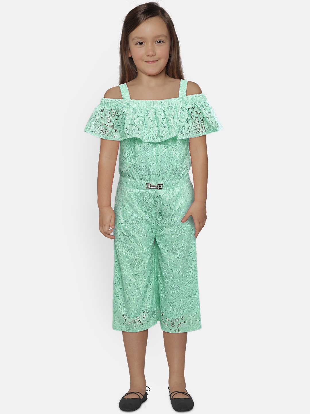 sea green jumpsuit