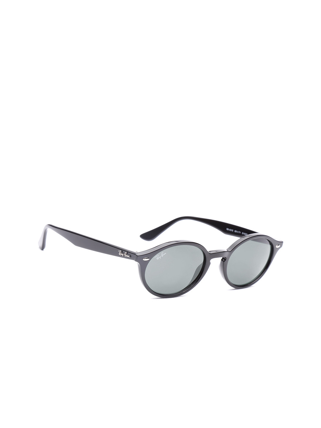 Ray-Ban Unisex UV Protected Green Lens Oval Sunglasses - 0RB4315601/7151