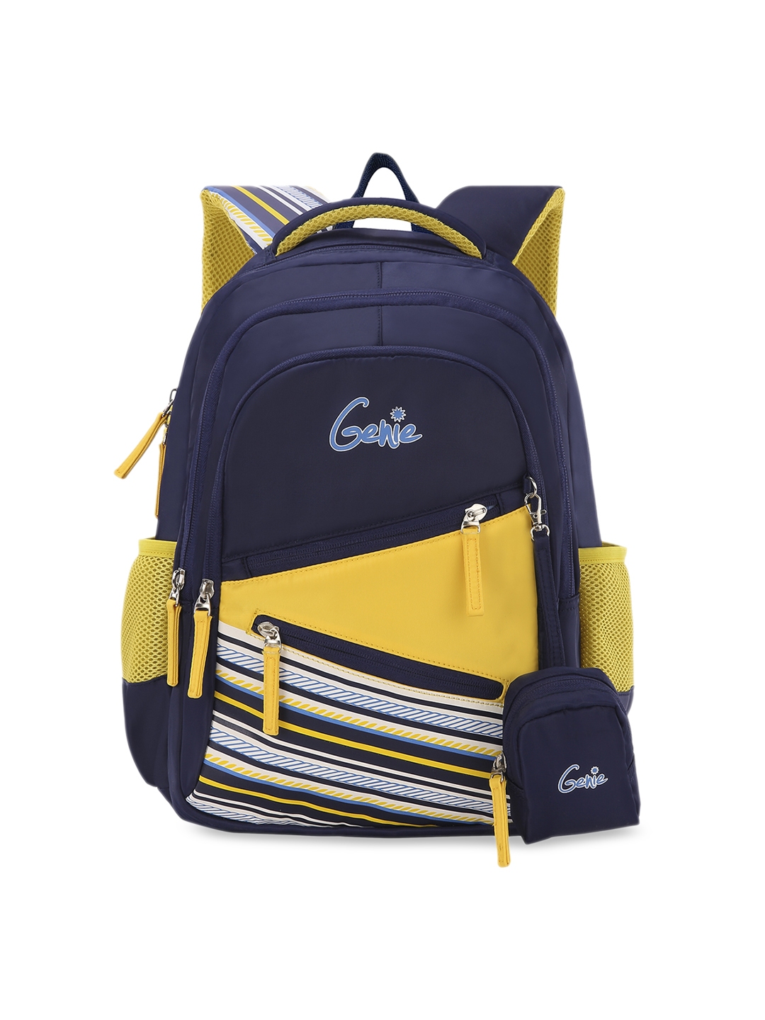 Buy Genie 23 Ltrs Black  Pink School Backpack Online At Best Price  Tata  CLiQ