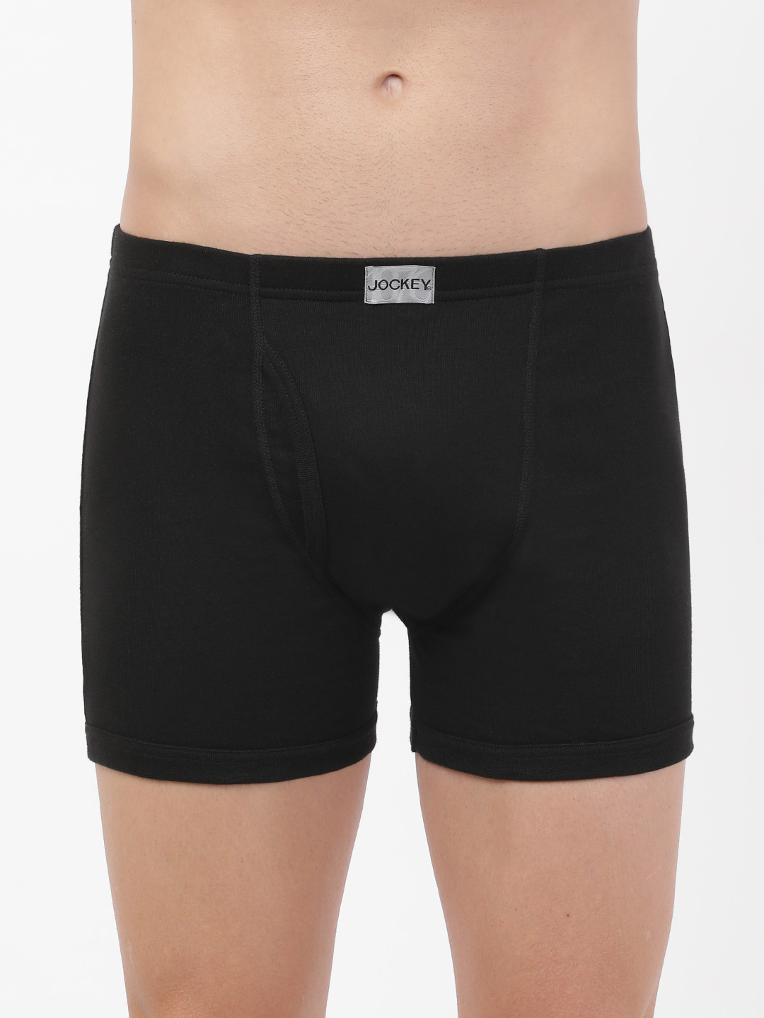 Jockey Men Modern Classic Black Trunks 8008-0105