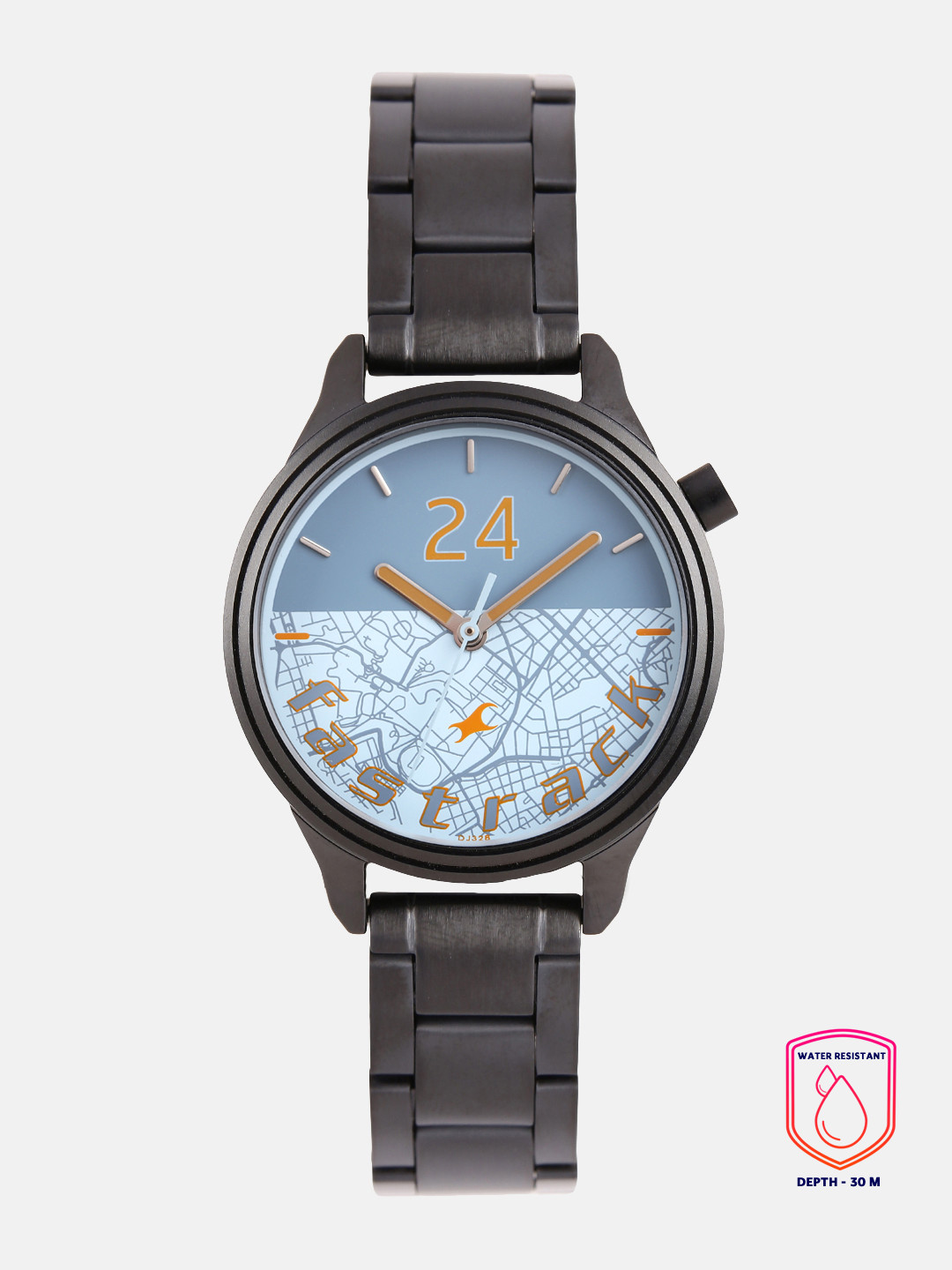 Fastrack Women Blue Printed Analogue Watch 6188NM02
