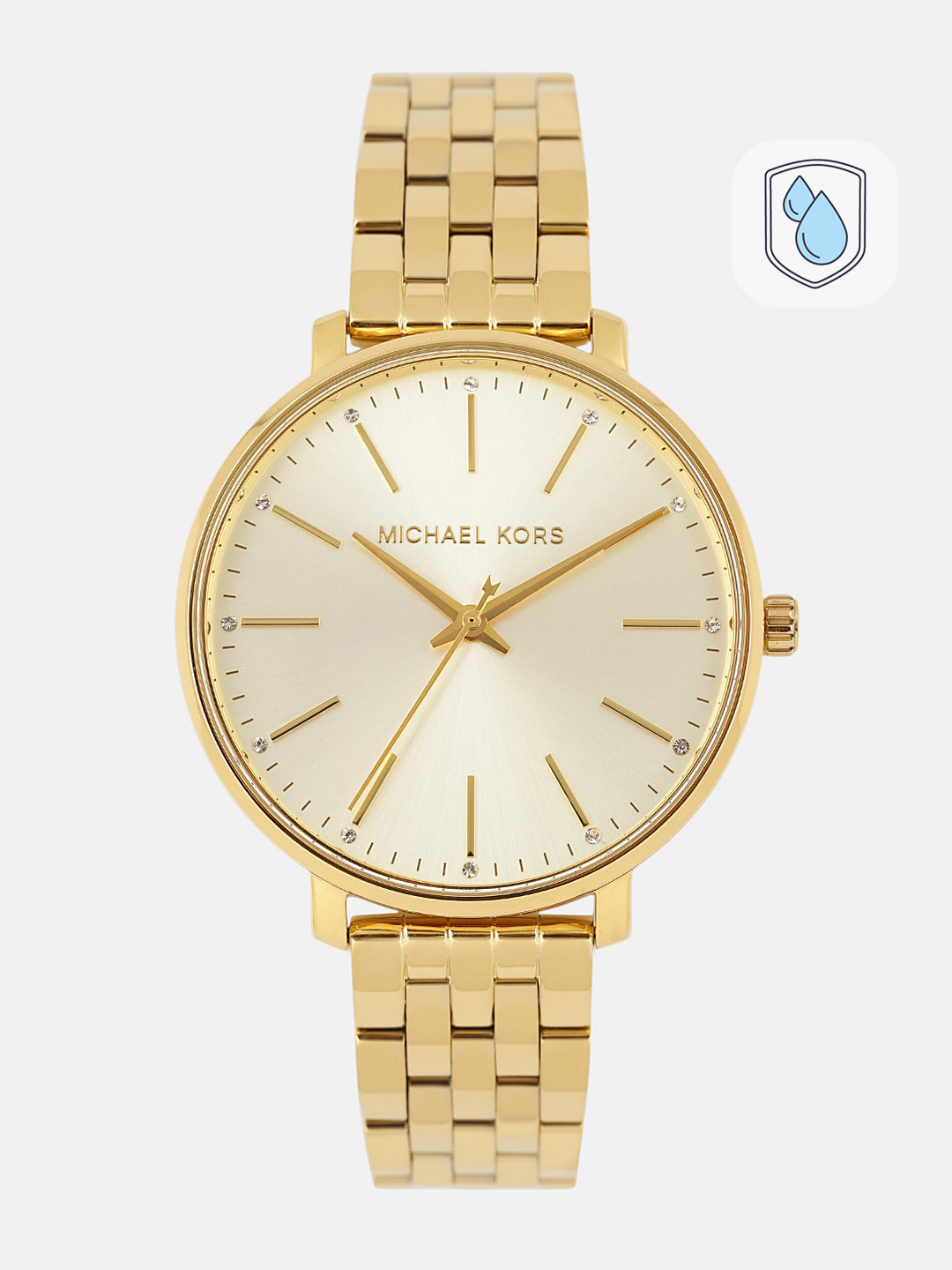Michael Kors Women Gold-Toned Analogue Watch MK3898