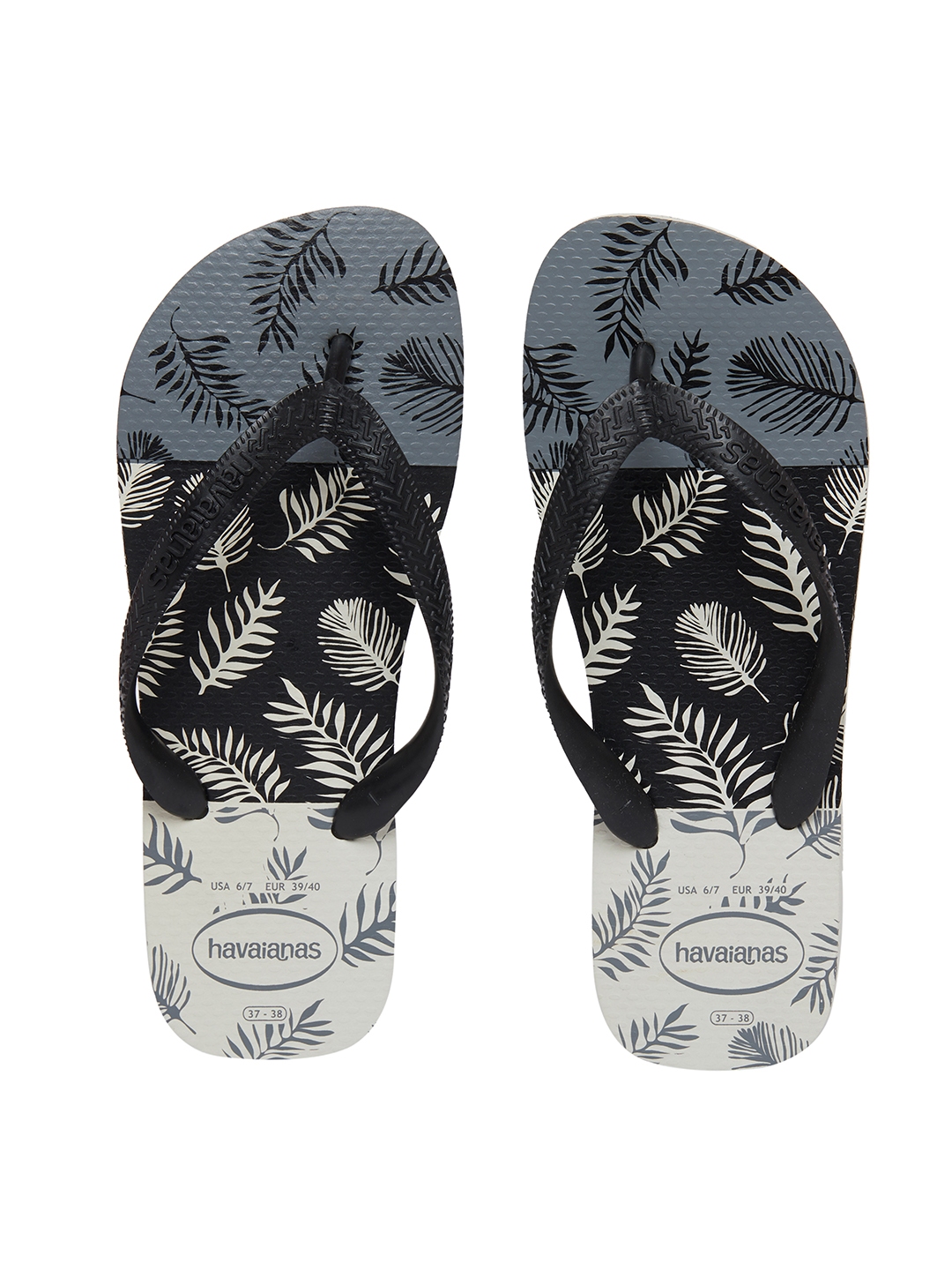 havaianas printed flip flops