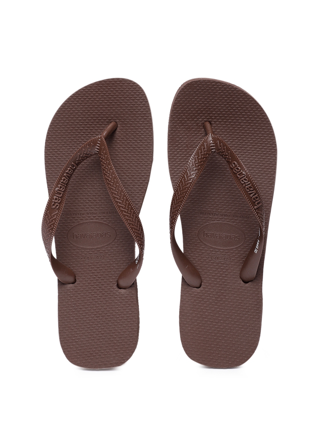 brown havaianas flip flops