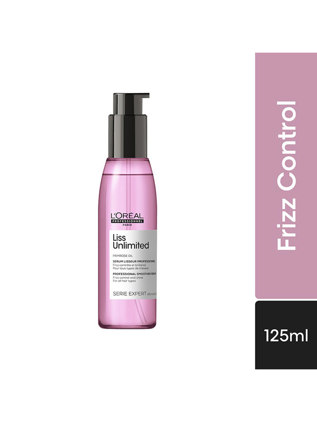 LOreal Professionnel Liss Unlimited Leave-In Hair Serum for Frizzy & Unruly Hair - 125ml