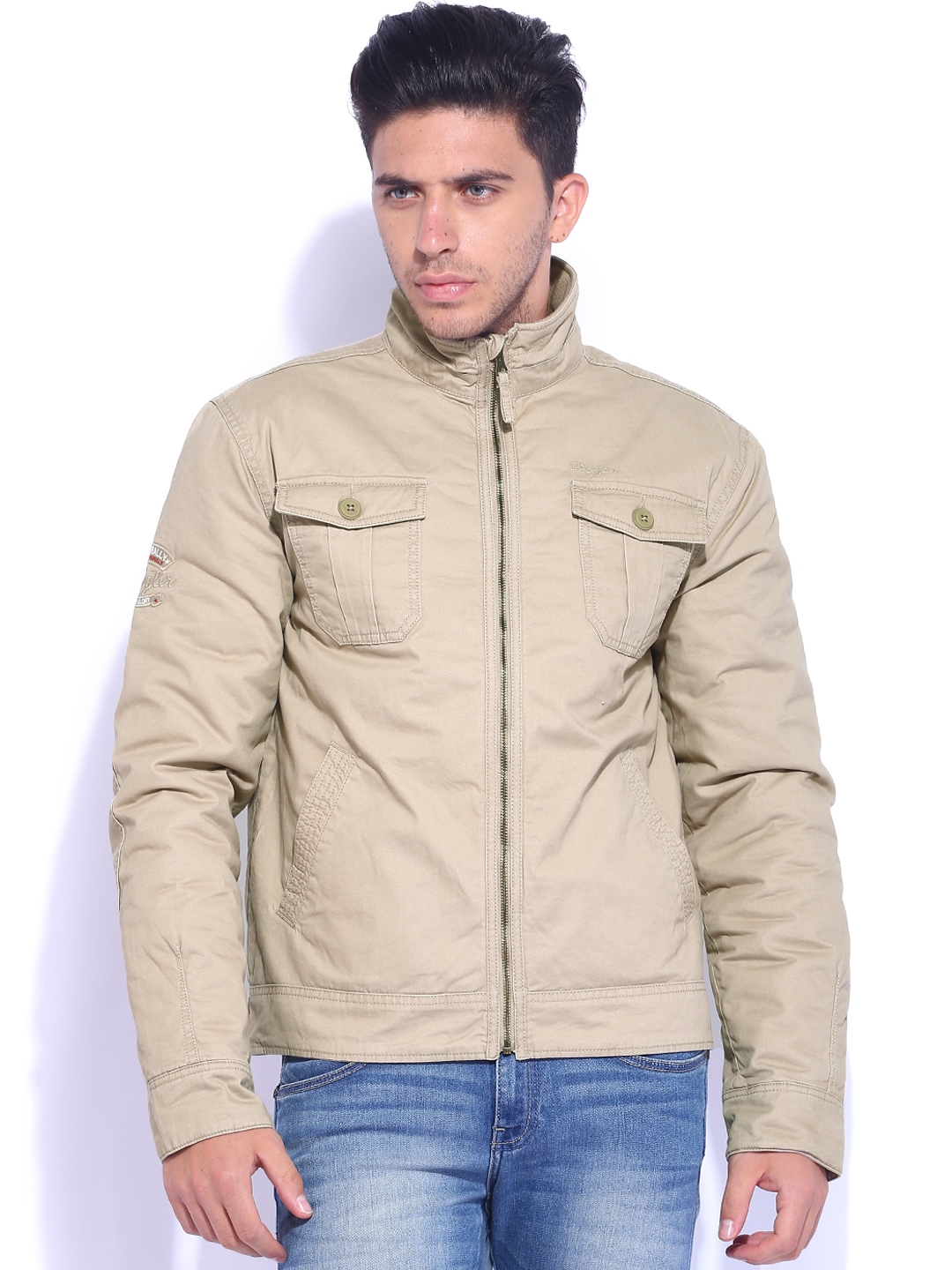 wrangler jackets myntra