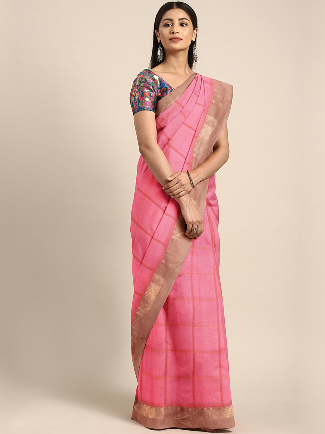 Kovai Silk Cotton Saree - Sarees 