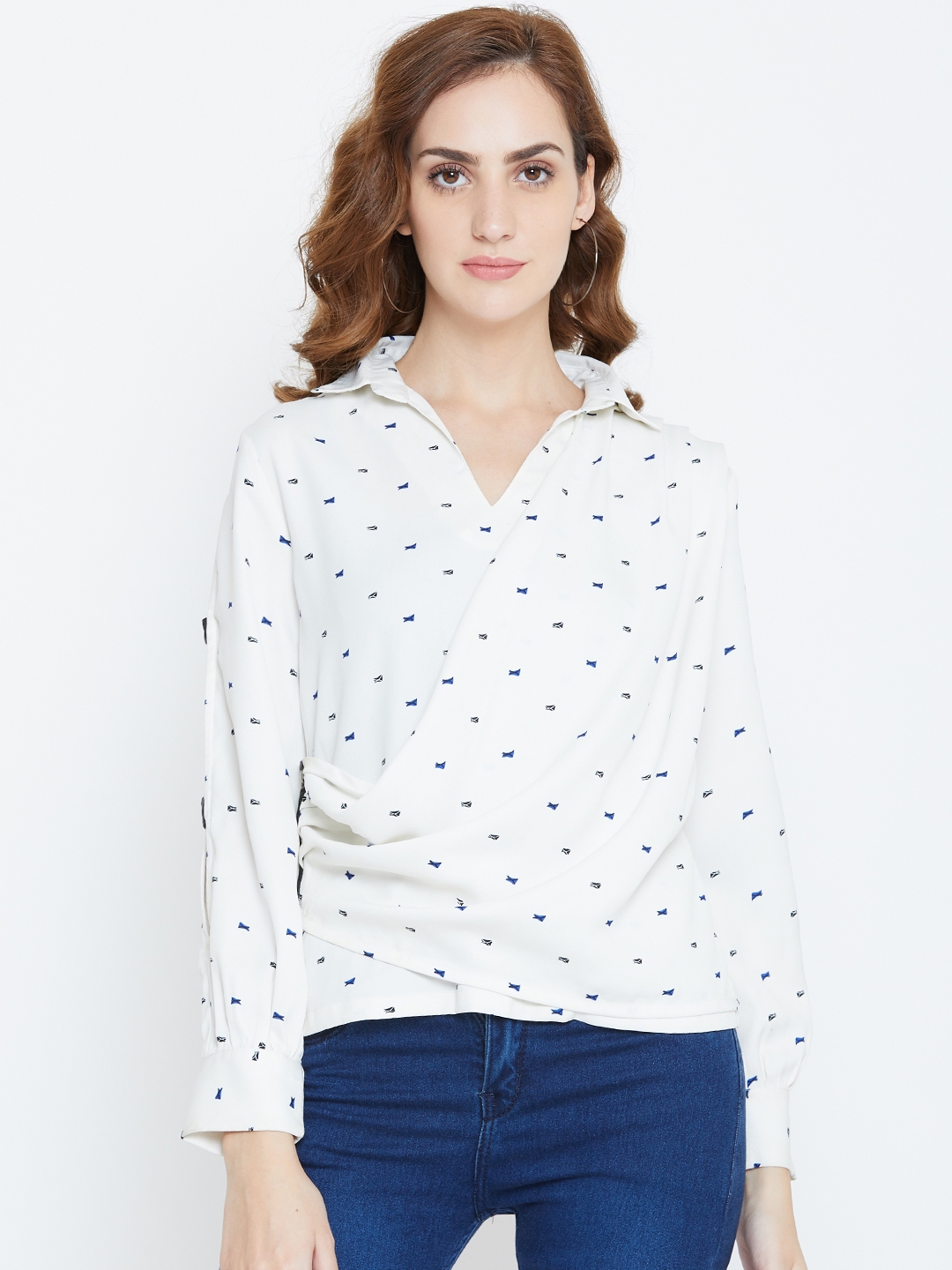 Loft wrap top online