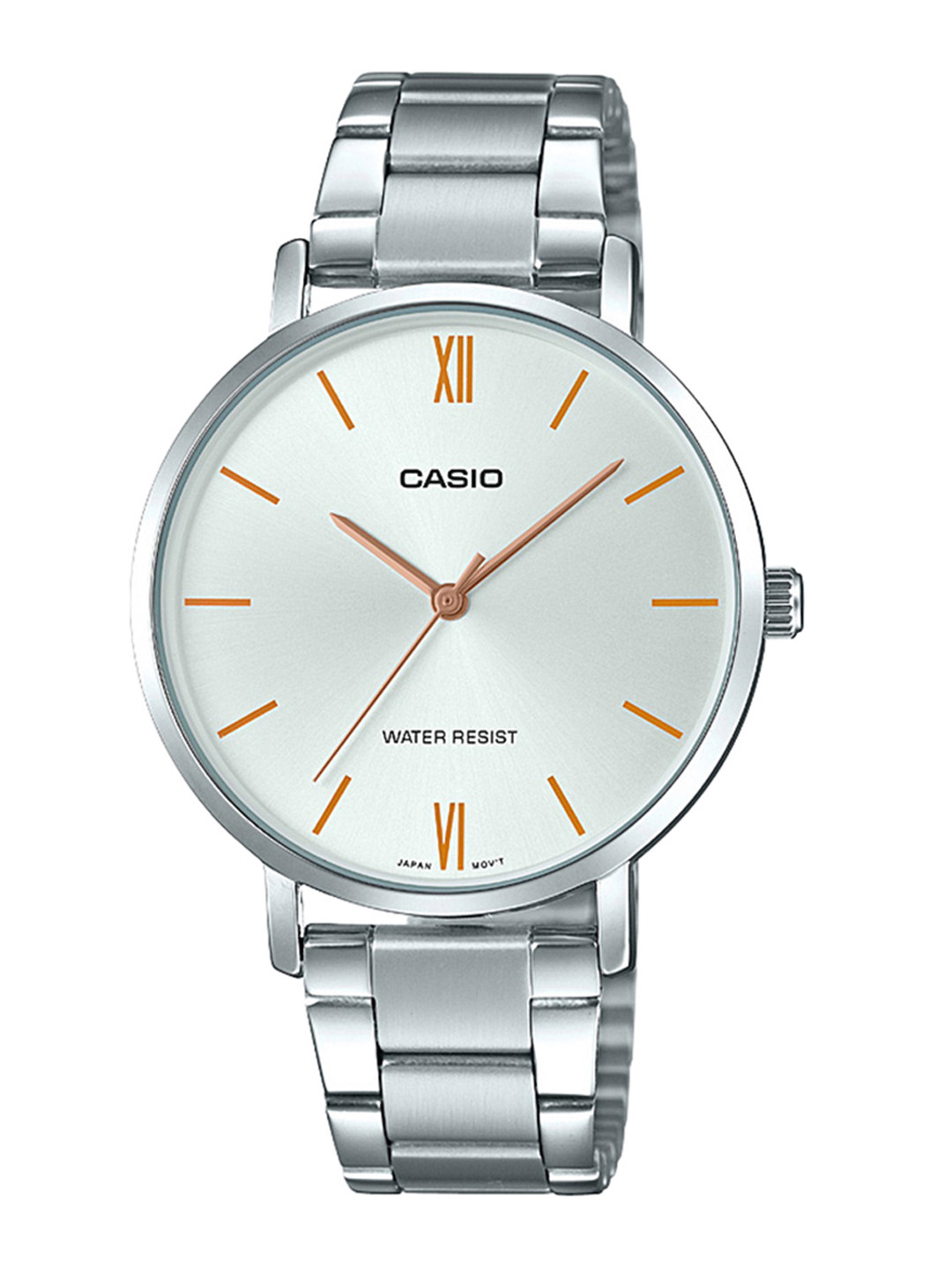 CASIO Enticer Women Silver Dial Analog Watch LTP-VT01D-7BUDF - A1625