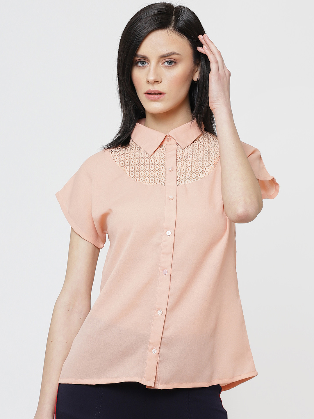 DODO & MOA Women Black & White Buffalo Checks Dress