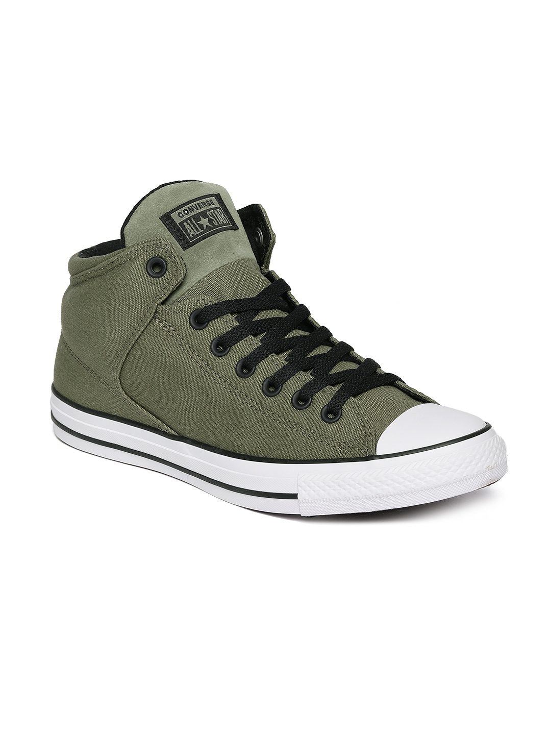 Mens cheap green converse