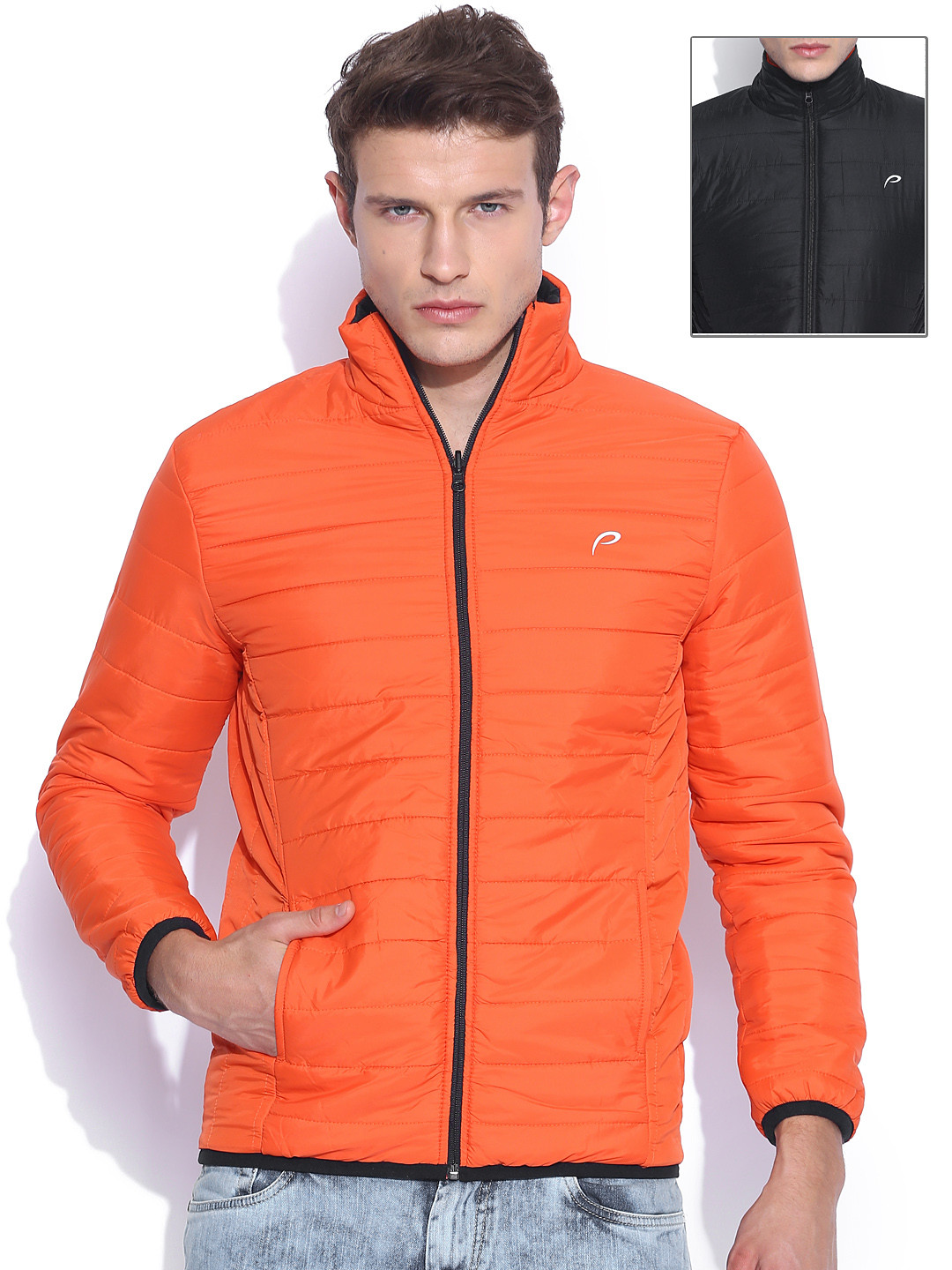 Buy Proline Orange \u0026 Black Padded 