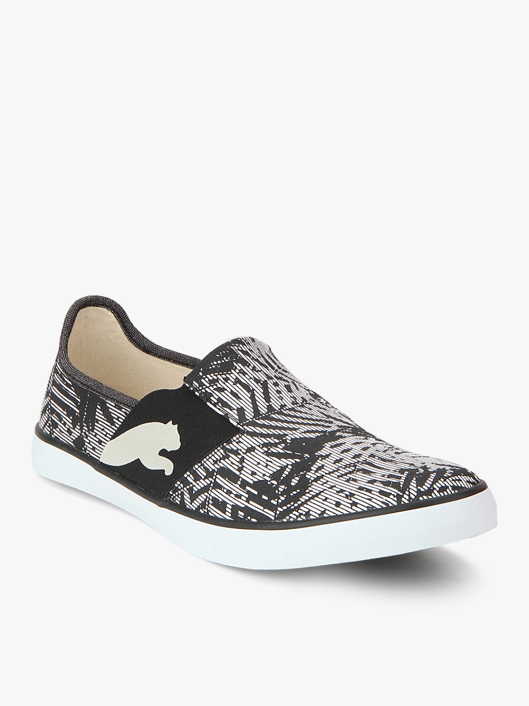 Puma Unisex Lazy Slip On Graphic Dp Grey Sneakers
