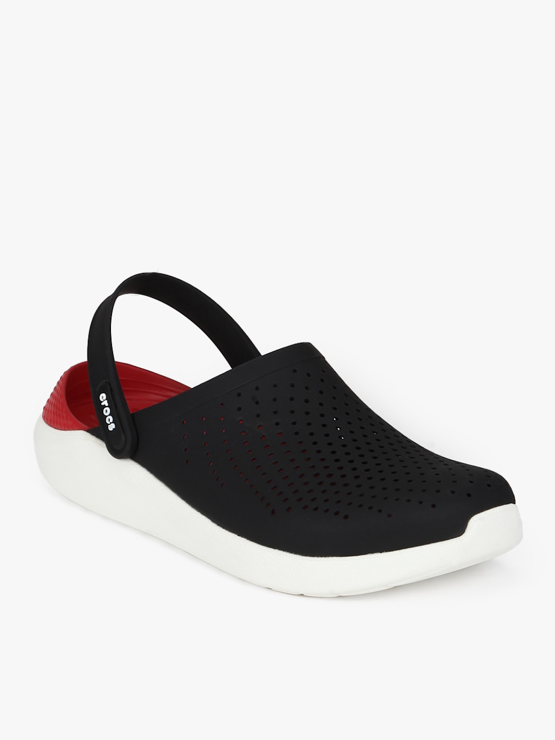 Buy Literide Black Clog Sandals - Sandals for Unisex 7896421 | Myntra