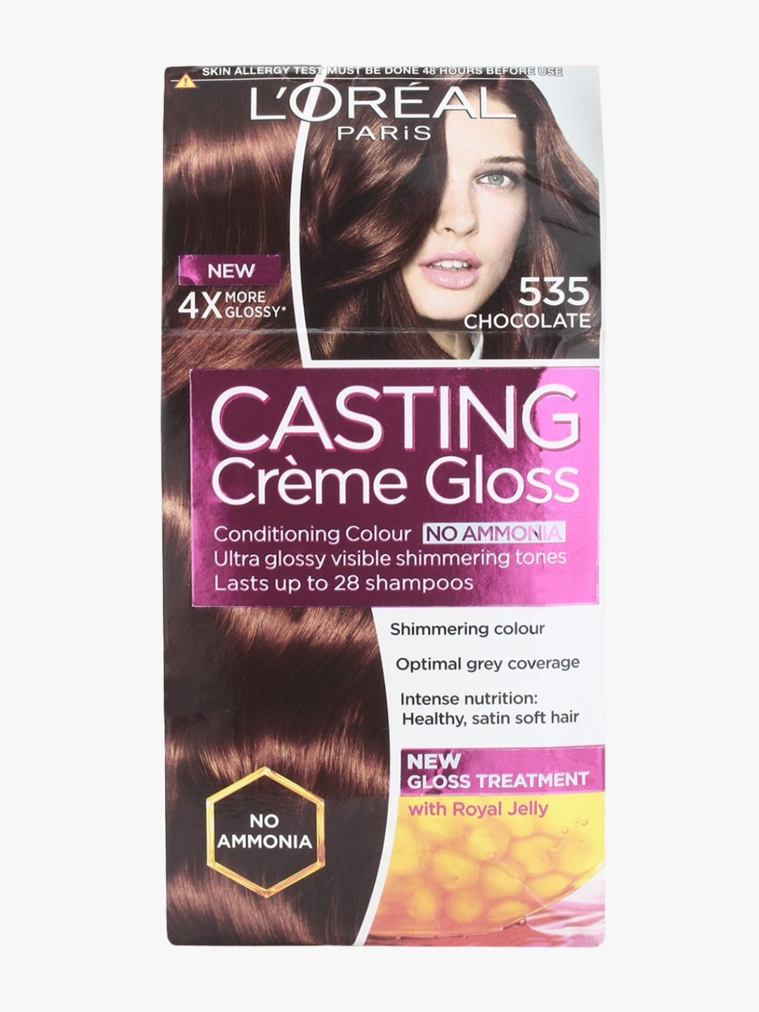 Buy LOreal Paris Casting Creme Gloss SemiPermanent Hair Colour  645  Amber Ammonia free Online at Chemist Warehouse