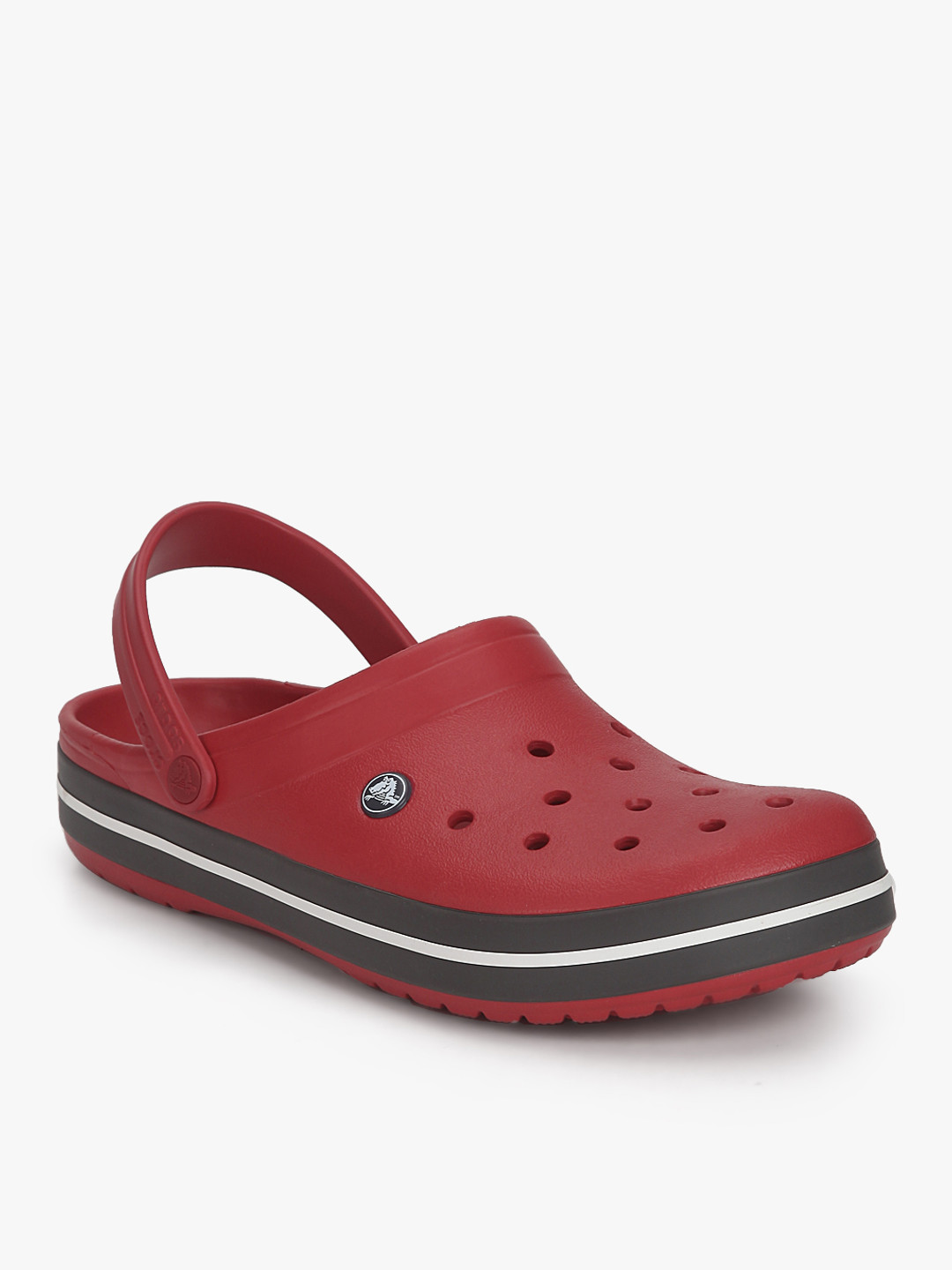 Red Self Design Flip Flops