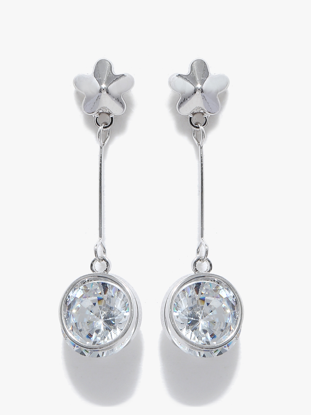 Silver sales earrings myntra