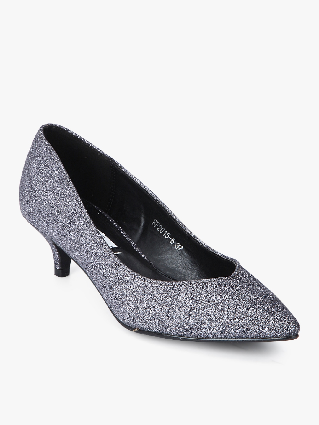 Grey Glitter Pumps