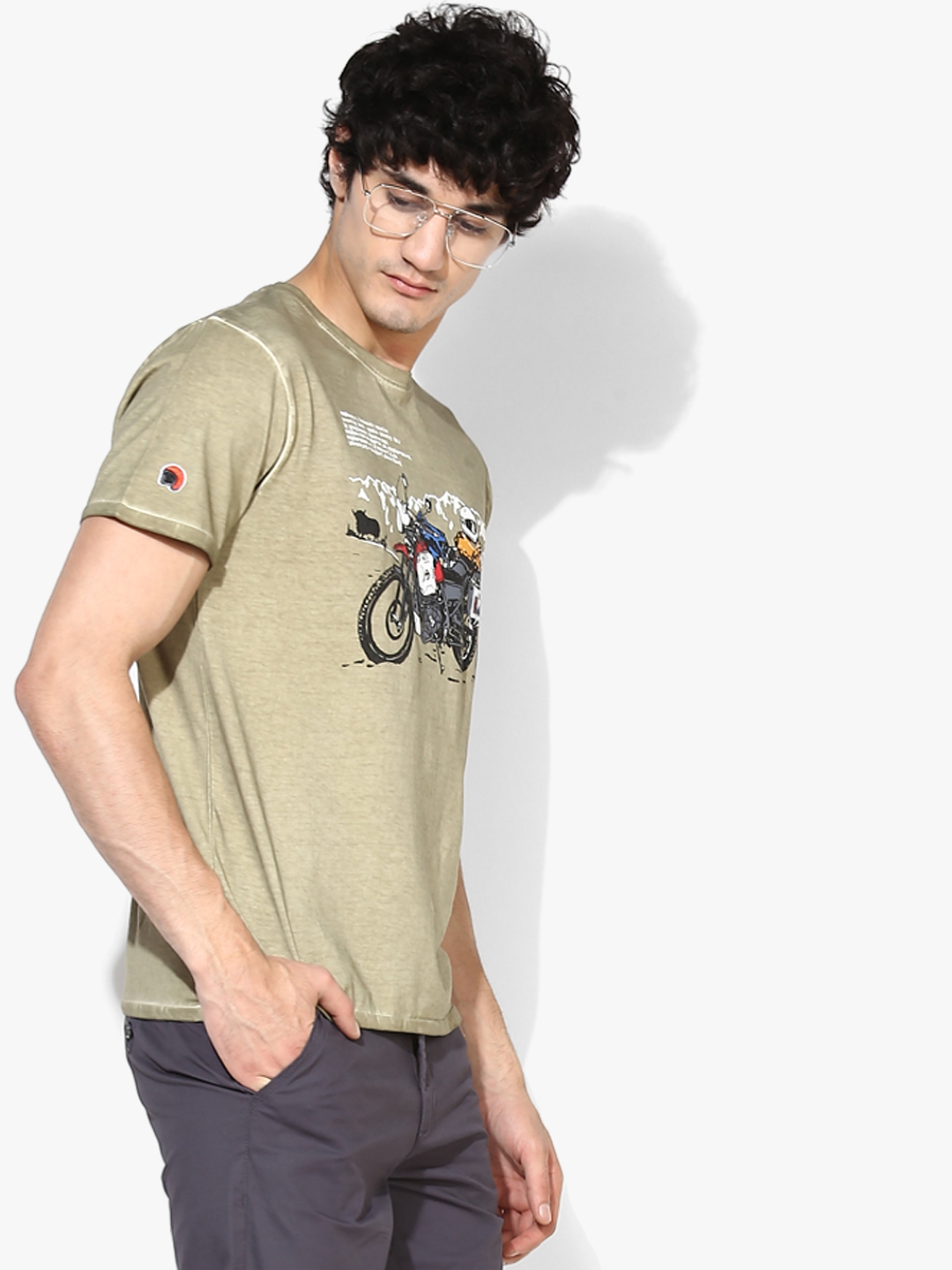 royal enfield t shirts myntra