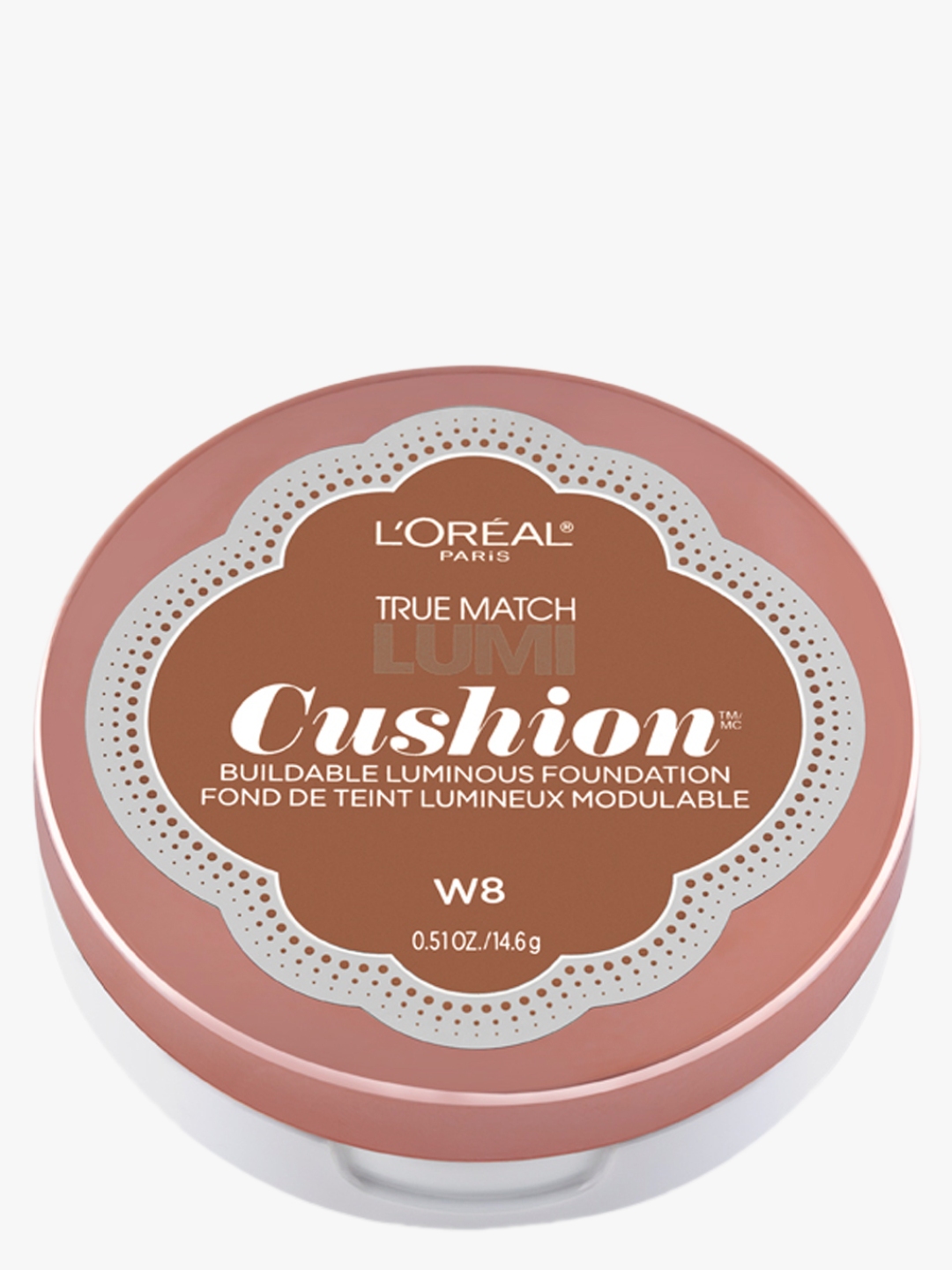 True Match Lumi Cushion Foundation W8 Creme Cafe