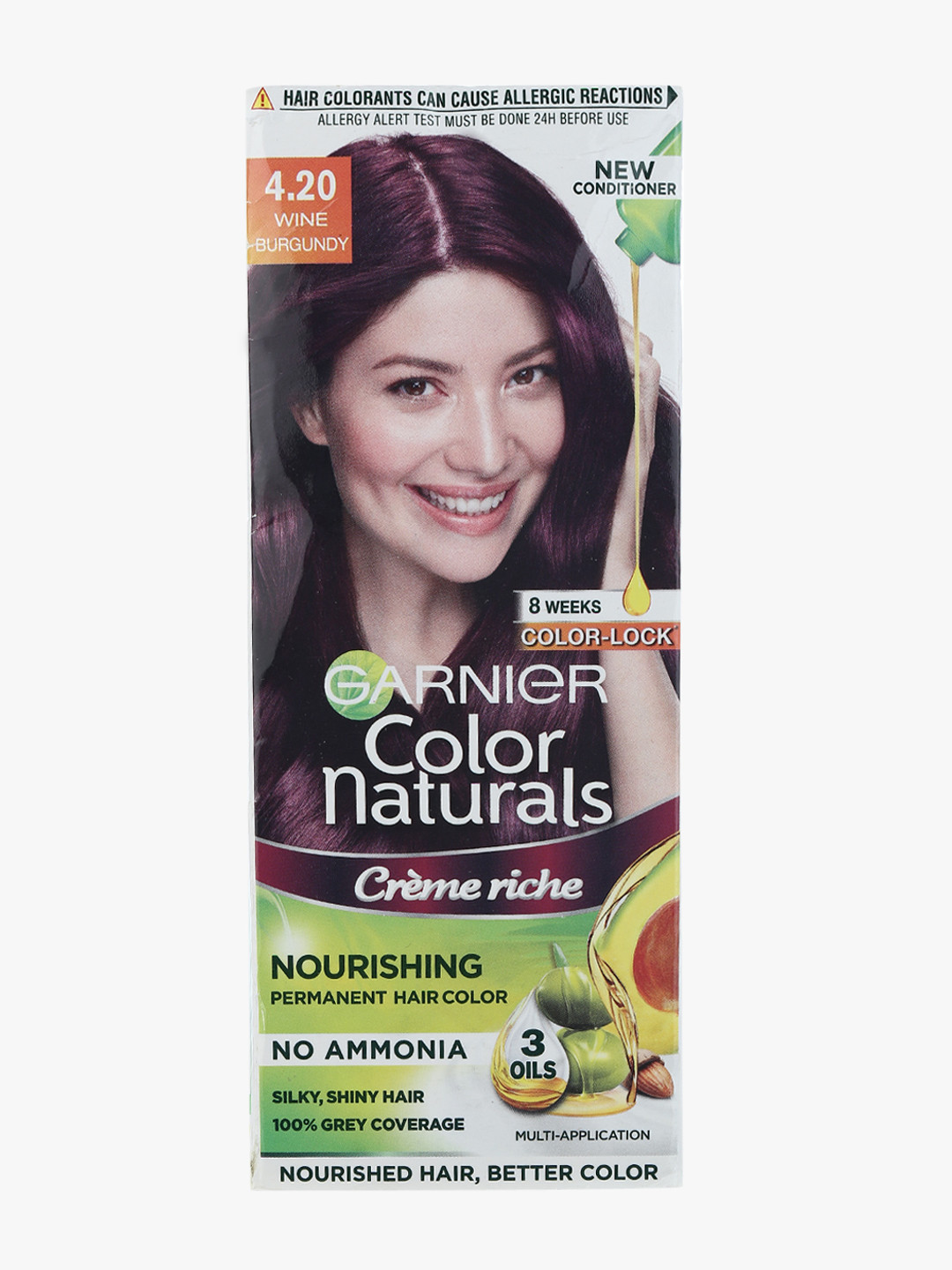 Buy Color Naturals Shade 4 20 Wine Burgundy 50g Hair Colour