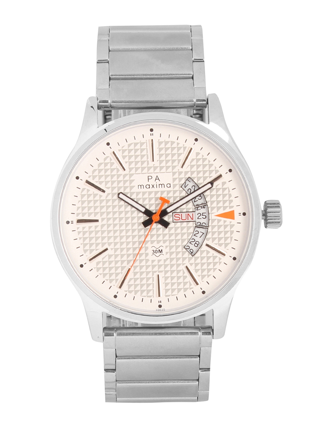 Buy Maxima Men Silver Toned Analogue Watch 47215CMGI Watches for