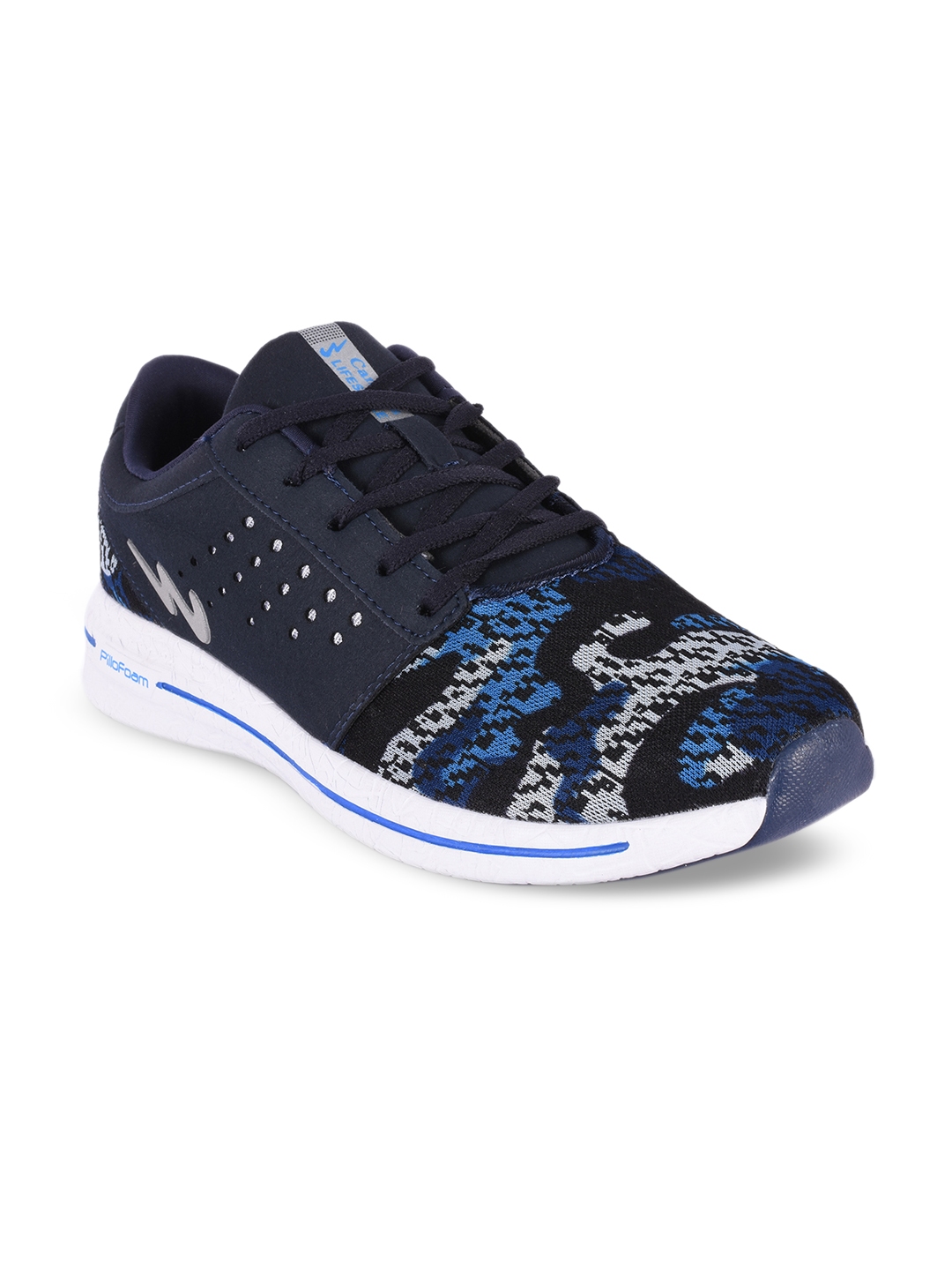 Campus Men Battle X 8 Navy Blue Running Shoes