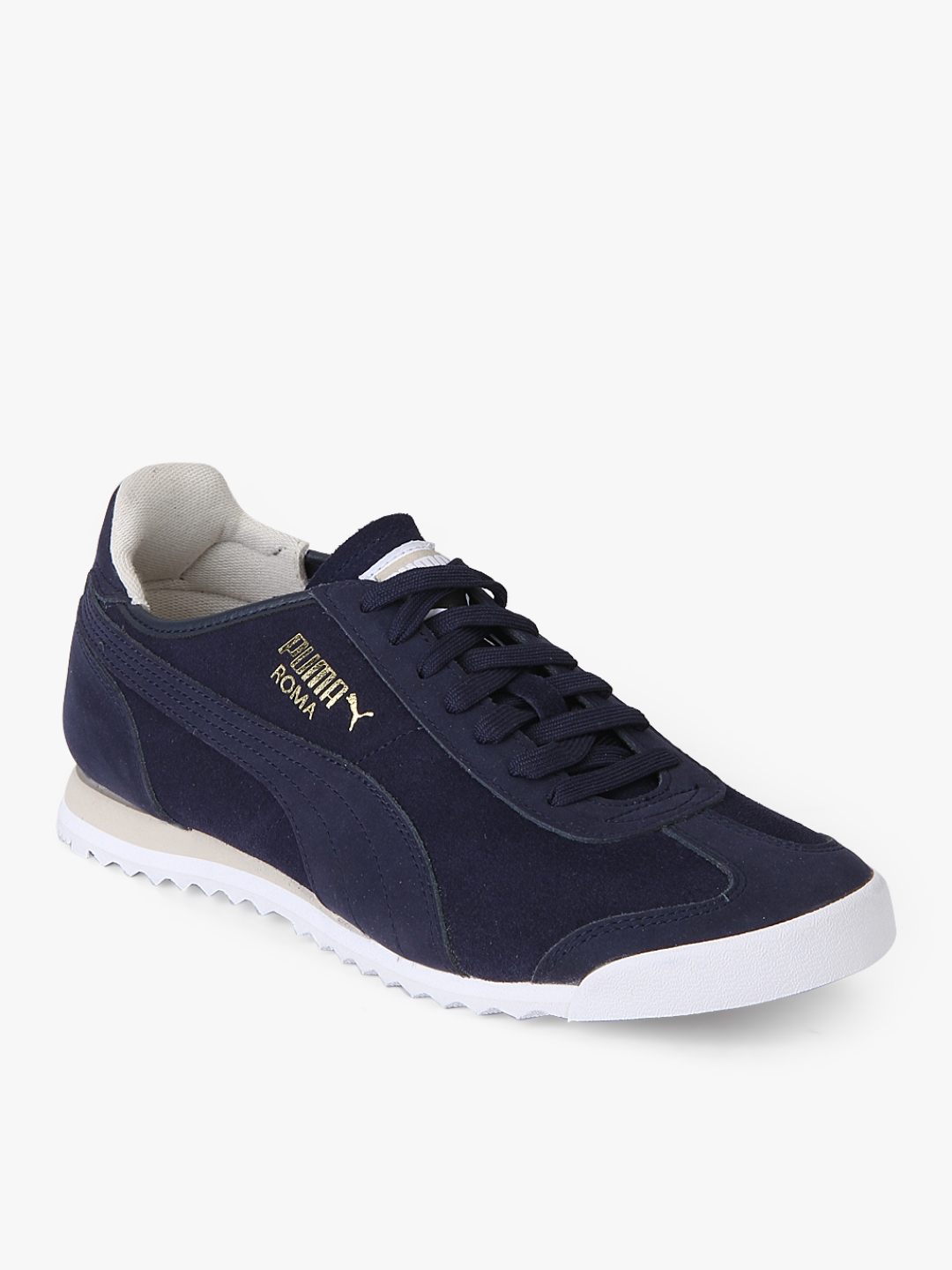 Buy Puma Unisex Roma Og Leather Navy Blue Sneakers Casual Shoes