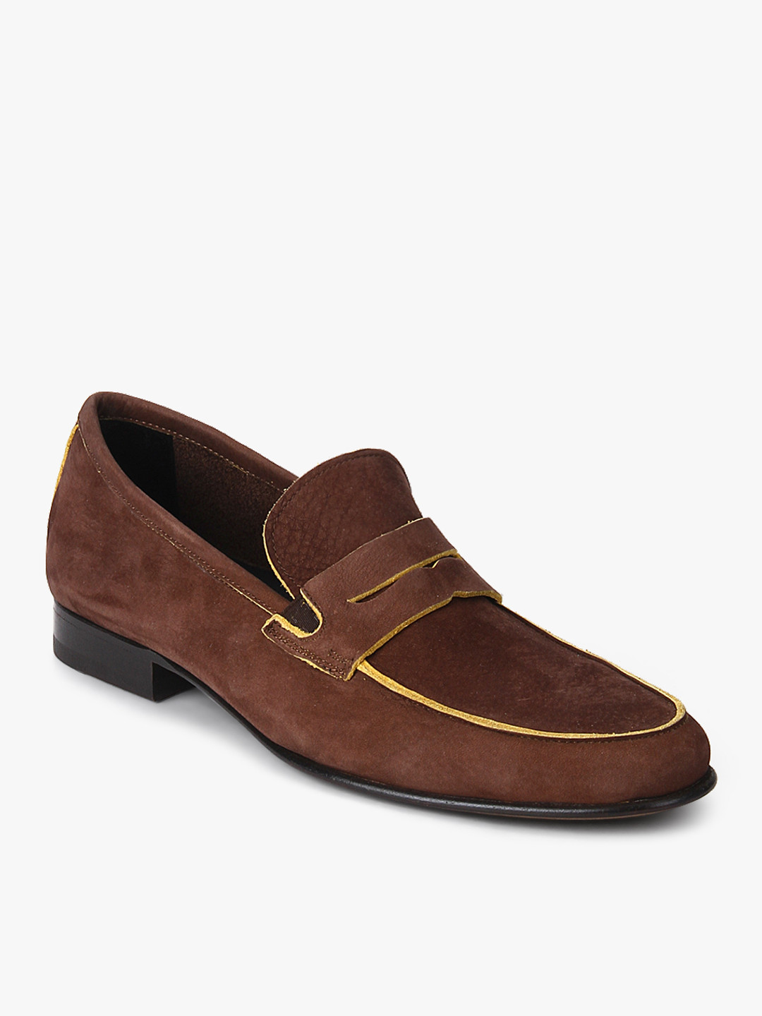 Language Men Brown Moccasins
