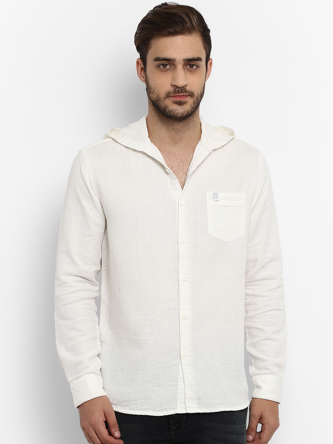 Mufti hooded clearance shirts