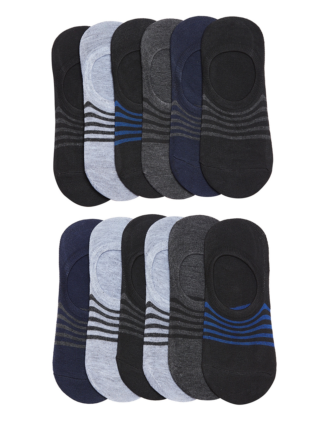 Camey Men Pack of 12 Shoe Liners