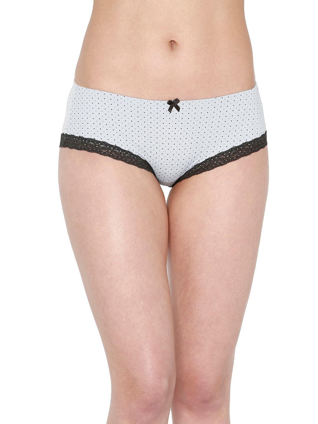 Triumph Women Beige Beauty-Full 111 Hipster Polka Print Full Coverage Brief 7613141176645