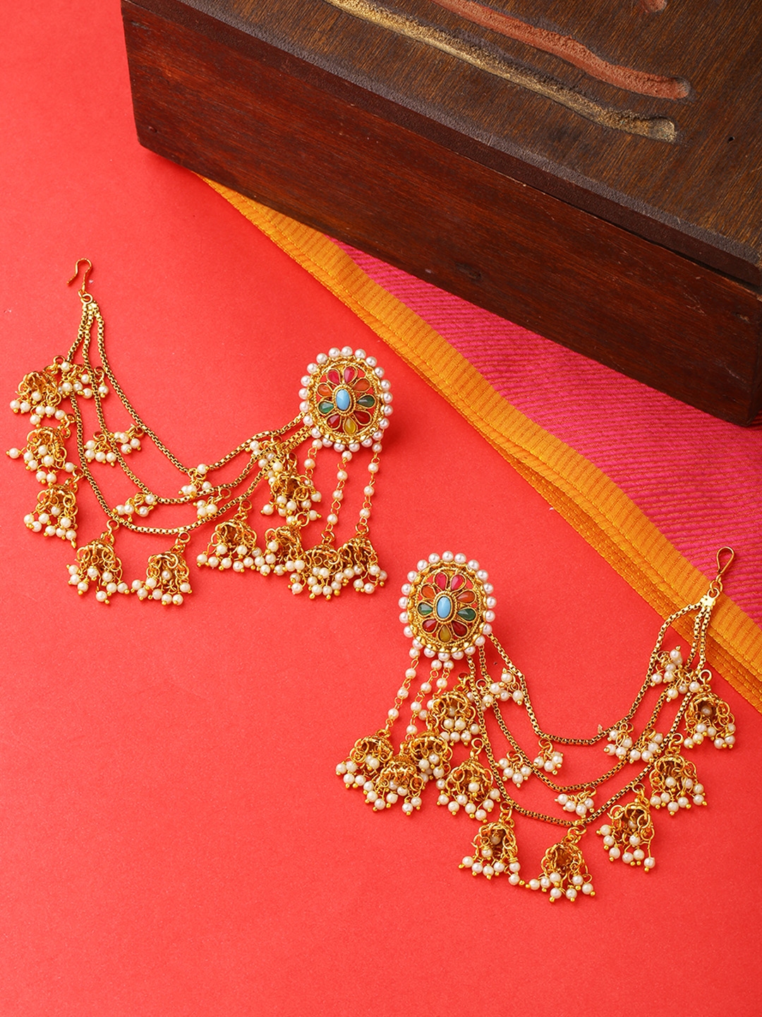 Bahubali earrings myntra best sale