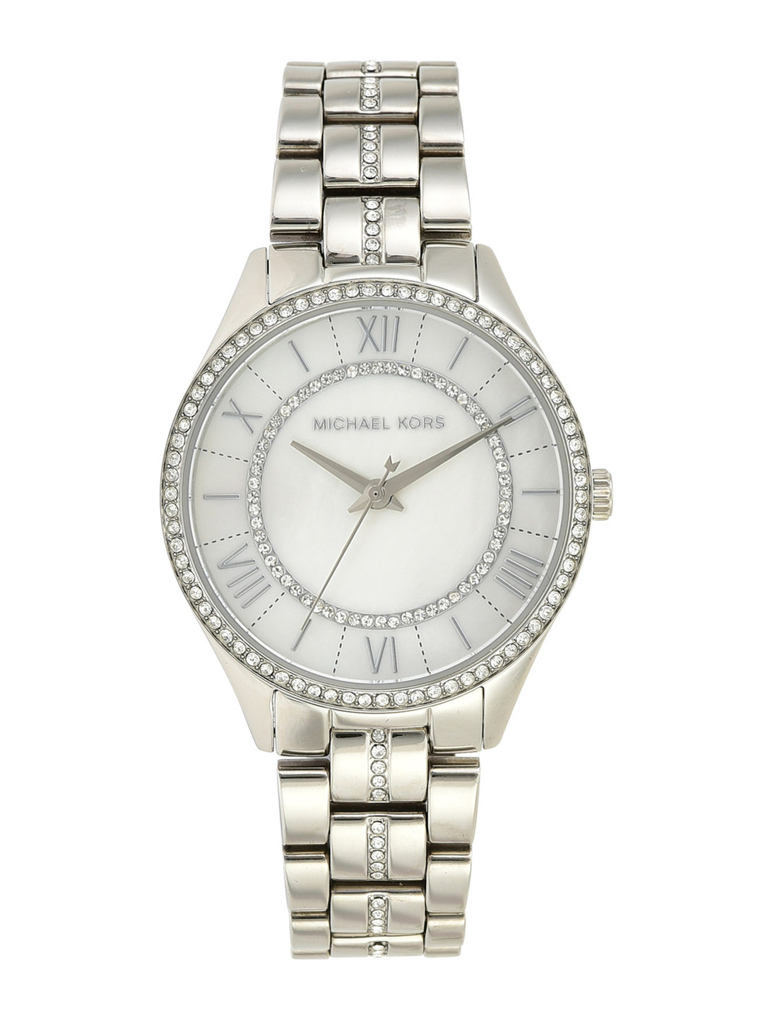 Michael Kors Women Silver-Toned Analogue Watch MK3900