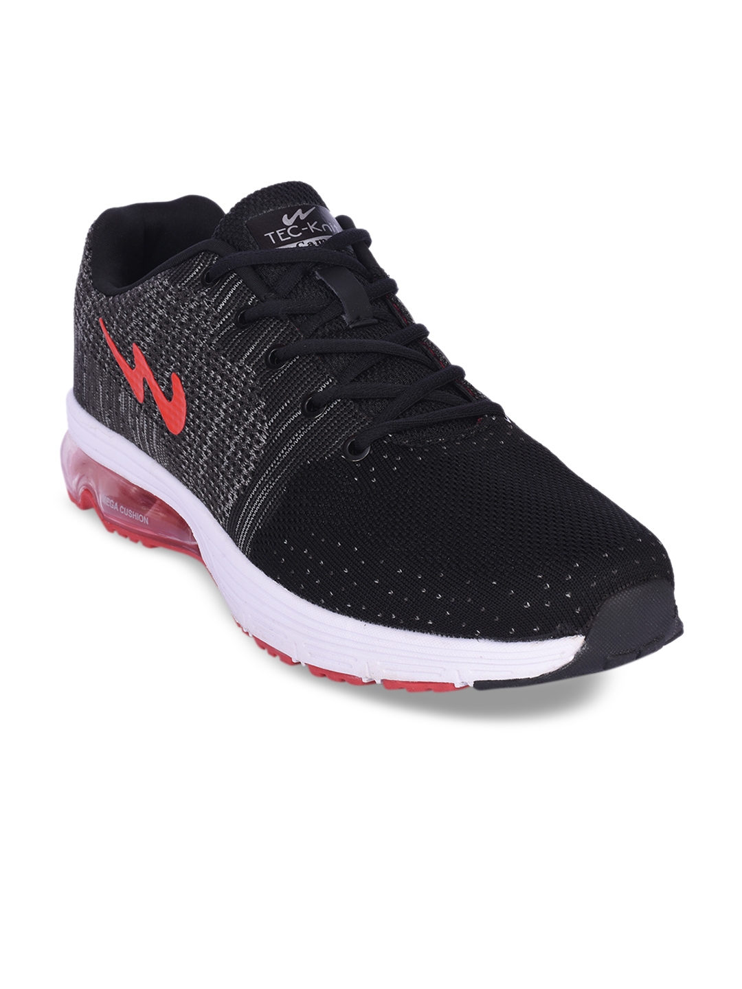 Buy Campus Men Black Grey GEO Running Shoes Sports Shoes for Men 8538299 Myntra