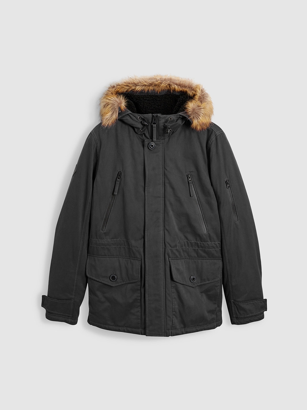 next black parka