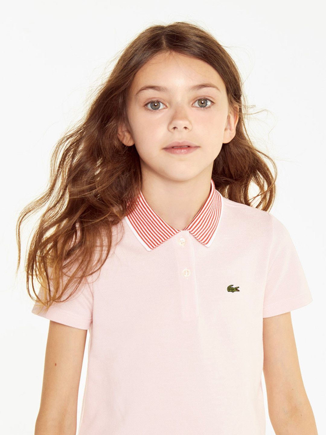 girls lacoste t shirt
