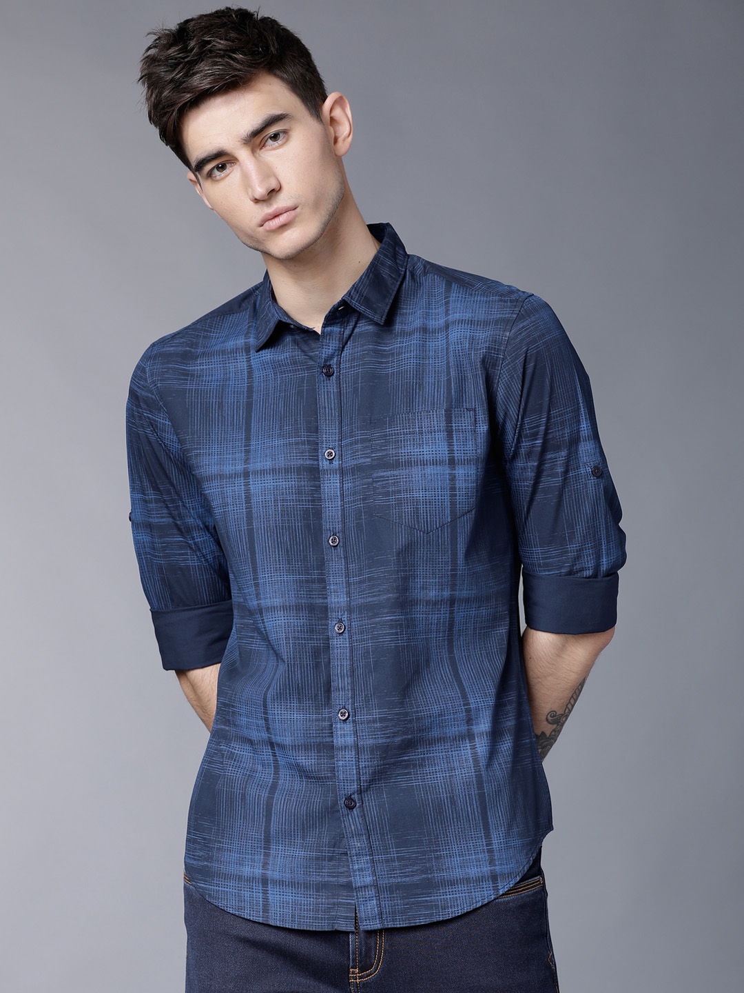 Highlander shirts myntra hotsell