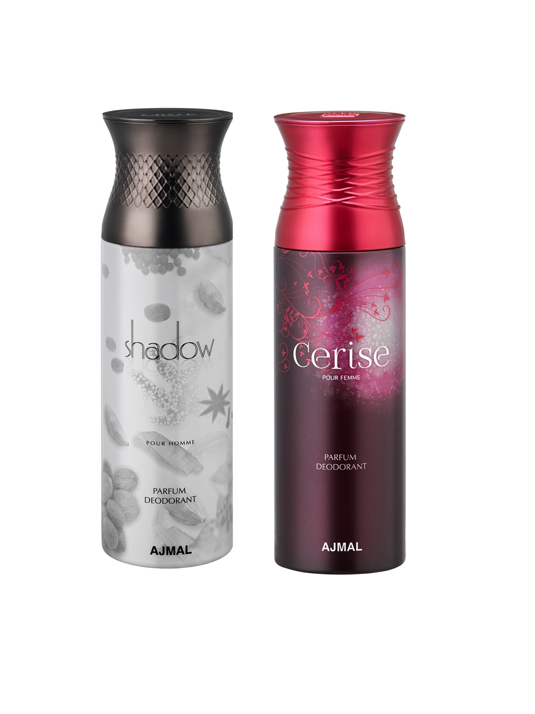 Buy Ajmal Shadow Homme Cerise Deodorant Spray Pack Of Two