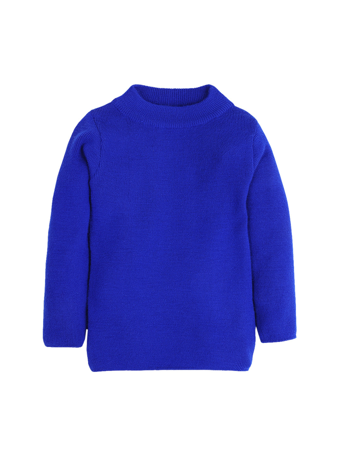 RVK Kids Blue Solid Sweater