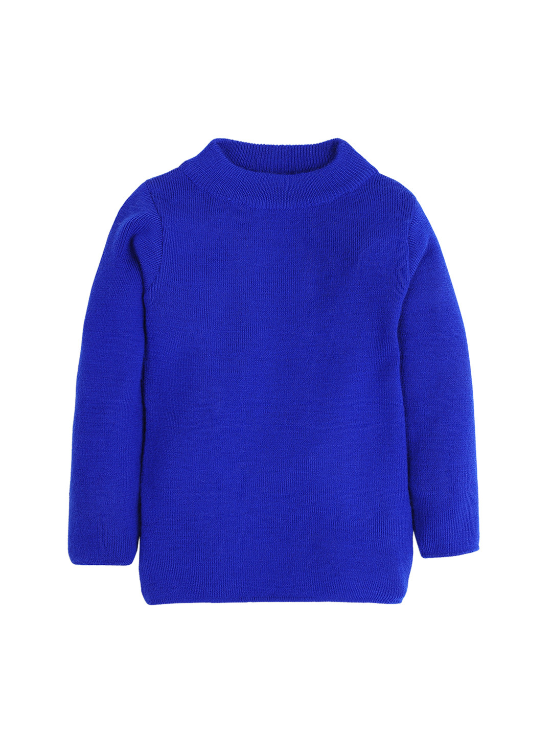 RVK Kids Blue Solid Sweater