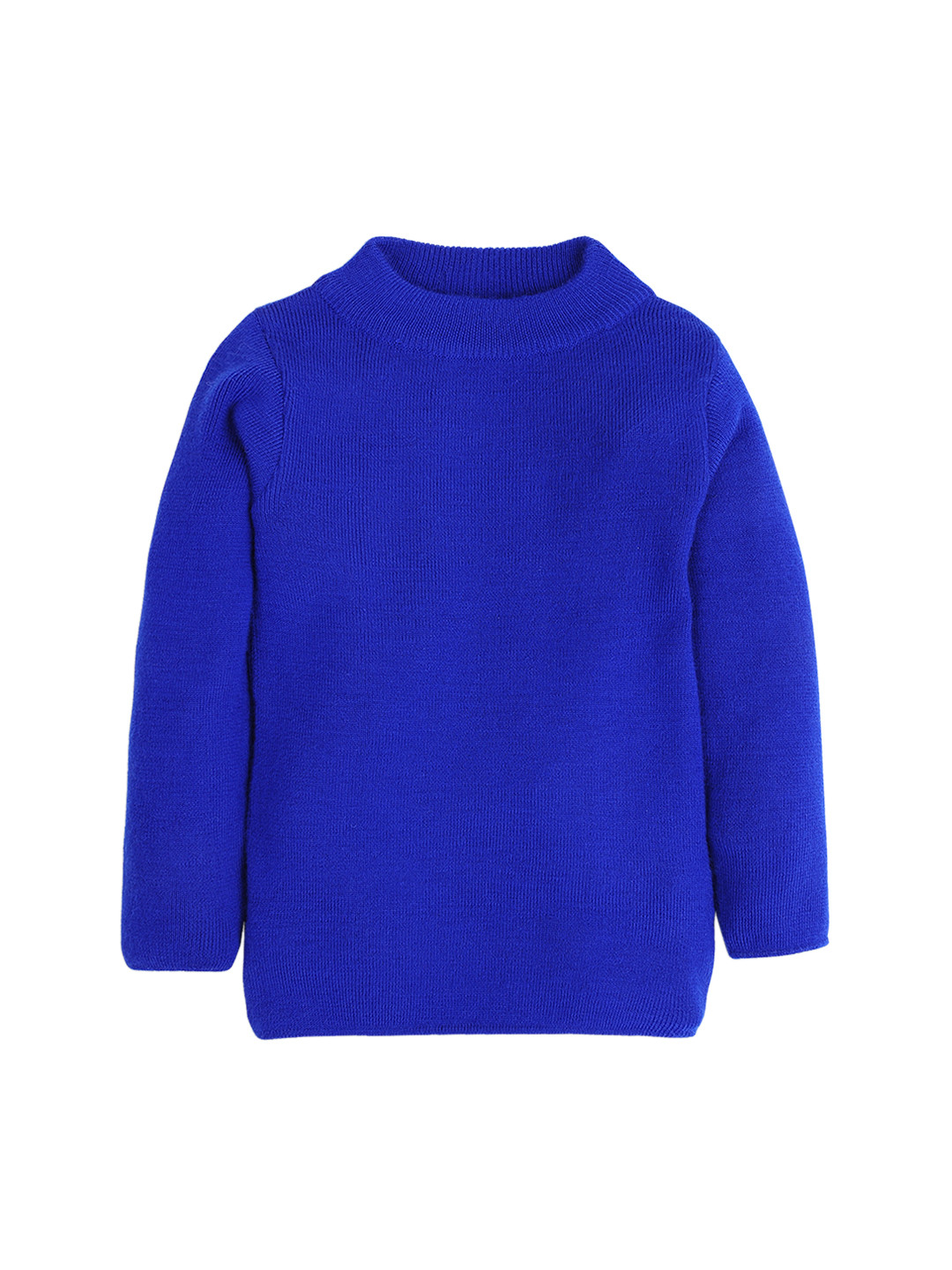 RVK Kids Blue Solid Sweater